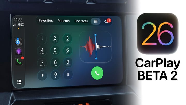 iOS26 CarPlay beta 2 : 세련된 디자인과 사용자 맞춤형 기능, iOS 26의 숨겨진 혁신! - zollotech · 김한용의 MoCar · HotshotTek · Brandon Butch 리뷰 비교